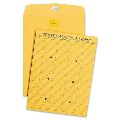 Inter-Department Envelope 10x13" Redi-Tac Seal Kraft - pack of 100 Inter-Department Envelope 10x13" Redi-Tac Seal Kraft - pack of 100