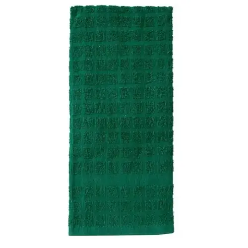 Kitchen Towel-Dk Green - pack of 12 Kitchen Towel-Dk Green - pack of 12