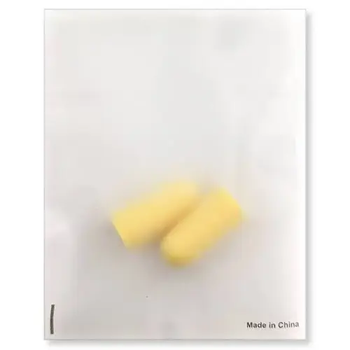 Ear Plugs 2 Piece Yellow In Cpe - pack of 1000 Ear Plugs 2 Piece Yellow In Cpe - pack of 1000