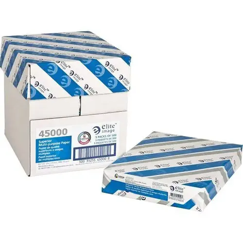 Superior Copy Paper 8.5"X11" 20 Lb Basis Weight - pack of 5 Superior Copy Paper 8.5"X11" 20 Lb Basis Weight - pack of 5