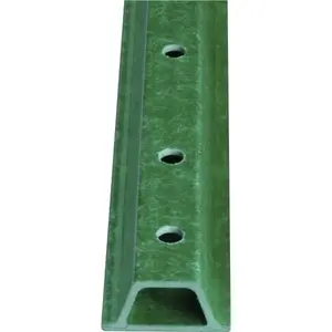 TUFF'n Lite 4-P2277 8 Ft. Composite U-Channel Sign Post (Green) - pack of 10