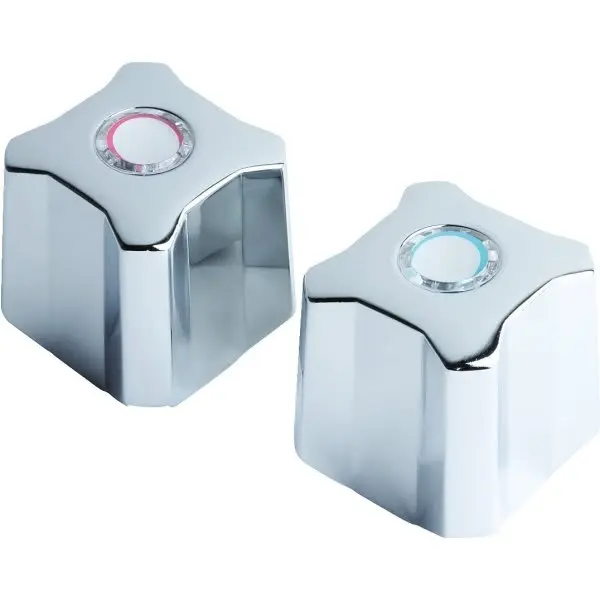 GENERIC PRIVATE BRAND Kohler Replacement For Kohler Hot/Cold Shower Handle Chrome - pack of 2 30005/21087 GENERIC PRIVATE BRAND Kohler Replacement For Kohler Hot/Cold Shower Handle Chrome - pack of 2 30005/21087