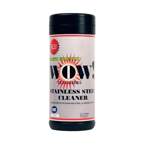 Stainless Steel Cleaner 30 Count Canister - pack of 6 Stainless Steel Cleaner 30 Count Canister - pack of 6