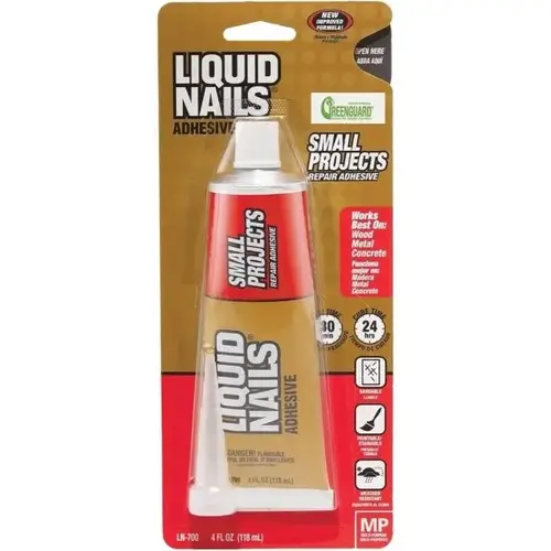4 Oz Tube Multi Purpose Home Repair Adhesive, 20 Voc - pack of 36 4 Oz Tube Multi Purpose Home Repair Adhesive, 20 Voc - pack of 36