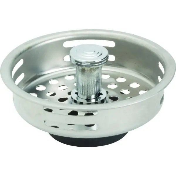 GENERIC PRIVATE BRAND 3-5/16 Stainless Steel Sink Strainer Clip And Drain Stopper - pack of 5 S9062