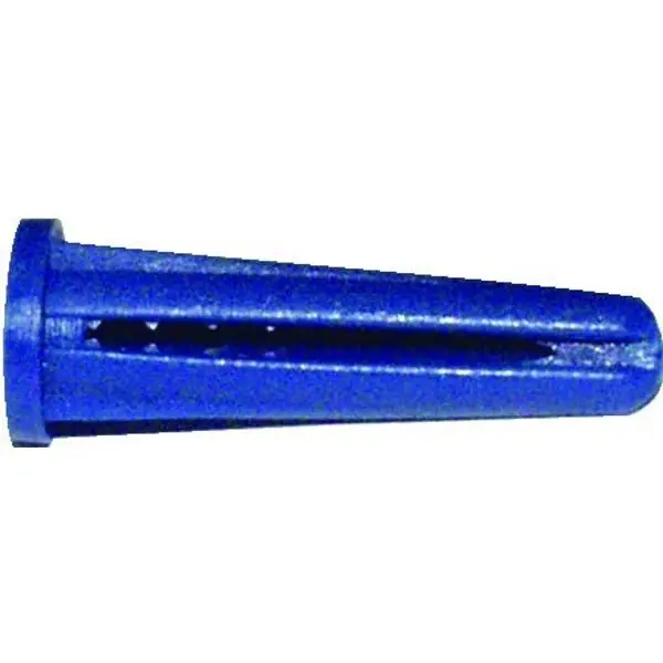 GENERIC PRIVATE BRAND Wellsco #6-8 X 3/4 Tapered Plastic Anchors - pack of 100 21-9627
