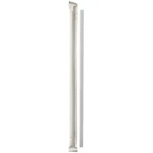 Berk 1244022 Straw Jumbo 7.75" Paper Wrapped Translucent 24/500 Per - pack of 24