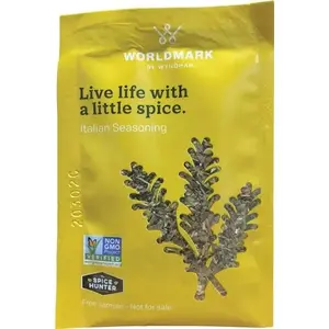 The Spice Hunter 47402 Italian Seasoning Packet - pack of 300
