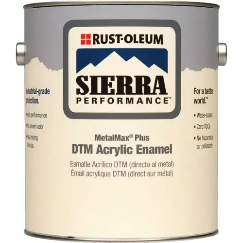1 Gallon Metalmax Plus Dtm Acrylic Enamel - Clear - pack of 2 1 Gallon Metalmax Plus Dtm Acrylic Enamel - Clear - pack of 2