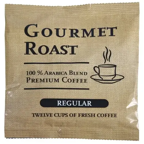 Gourmet Roast Regular Coffee, 12-Cup Pack - pack of 100 Gourmet Roast Regular Coffee, 12-Cup Pack - pack of 100
