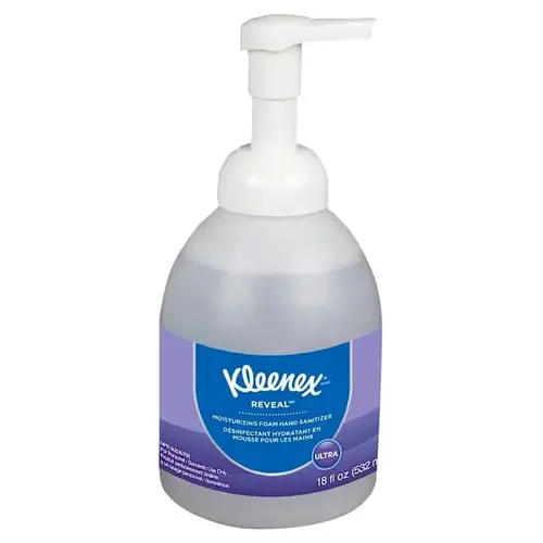 Reveal Ultra Moisturizing Foam Hand Sanitizer, 18 Oz Bottle, Fragrance-Free - pack of 4 Reveal Ultra Moisturizing Foam Hand Sanitizer, 18 Oz Bottle, Fragrance-Free - pack of 4