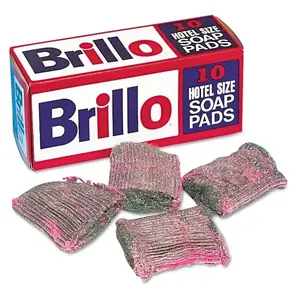 Brillo W240000CT Steel Wool Soap Pad - pack of 120