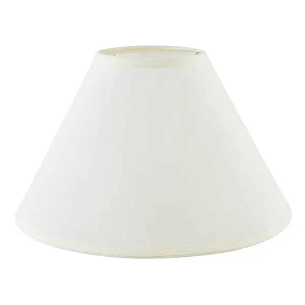 GENERIC PRIVATE BRAND Round Hardback Linen Lamp Shade 6 X 16 X 10-1/2 Parchment - pack of 6 318726 GENERIC PRIVATE BRAND Round Hardback Linen Lamp Shade 6 X 16 X 10-1/2 Parchment - pack of 6 318726