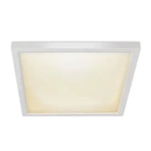 7.5 In.10.5w Color Selectable White Square Flat Panel LED Fixture - pack of 4 7.5 In.10.5w Color Selectable White Square Flat Panel LED Fixture - pack of 4