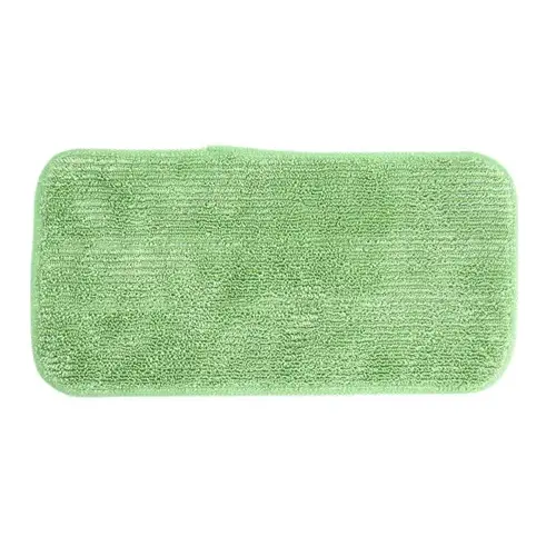 Flat Microfiber Pad, 11 Inches, Green - pack of 12 Flat Microfiber Pad, 11 Inches, Green - pack of 12