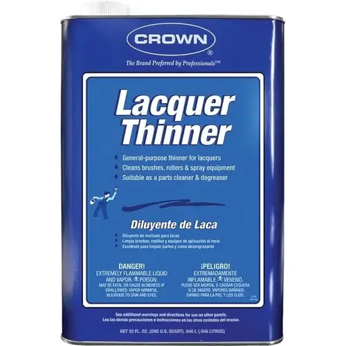 Cr.lt.m.64 Qt Lacquer Thinner - pack of 6 Cr.lt.m.64 Qt Lacquer Thinner - pack of 6
