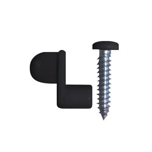 Black Clip-In Glass Replacement Clip - pack of 8 Black Clip-In Glass Replacement Clip - pack of 8