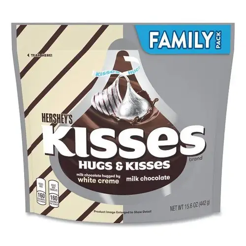 Kisses And Hugs Family Pack Assortment, 15.6 Oz Bag - pack of 3 Kisses And Hugs Family Pack Assortment, 15.6 Oz Bag - pack of 3
