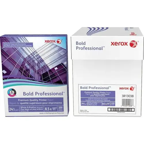 Bold Professional Copy Paper 8.5"X11" 24 Lb Basis Weight - pack of 500 Bold Professional Copy Paper 8.5"X11" 24 Lb Basis Weight - pack of 500