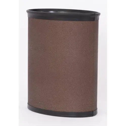Urban 13qt Oval Metal Wastebasket Wrapped,cobblestone - pack of 6 Urban 13qt Oval Metal Wastebasket Wrapped,cobblestone - pack of 6