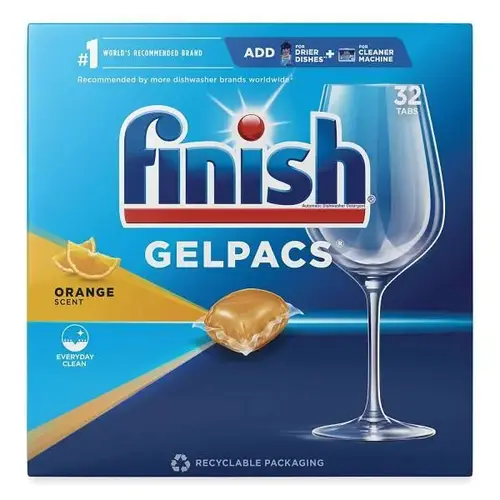 Dish Detergent Gelpacs, Orange Scent - pack of 256 Dish Detergent Gelpacs, Orange Scent - pack of 256
