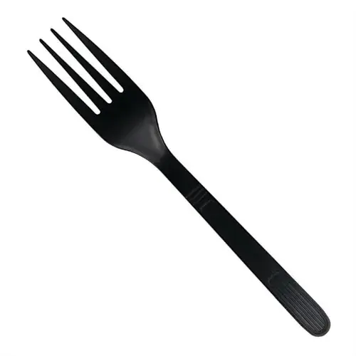 Black Polypropylene Heavy Weight Fork Wrap - pack of 1000 Black Polypropylene Heavy Weight Fork Wrap - pack of 1000