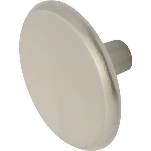 GENERIC PRIVATE BRAND 1-1/2 Cabinet Knob Satin Nickel - pack of 5 FY-139SN
