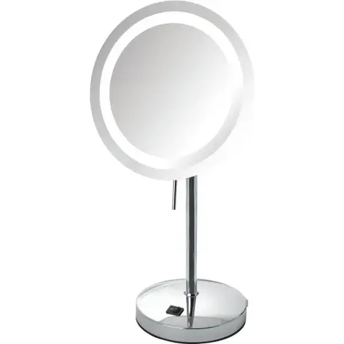 8x Led Lighted Mirror Chrome Finish - pack of 3 8x Led Lighted Mirror Chrome Finish - pack of 3