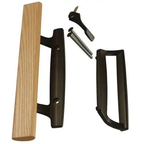 Jordon Patio Door Black Sliding Handle - pack of 2 Jordon Patio Door Black Sliding Handle - pack of 2