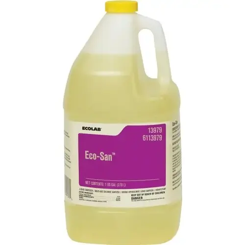 Eco-San Liquid Machine Warewash Sanitizer, 1 Gallon - pack of 4 Eco-San Liquid Machine Warewash Sanitizer, 1 Gallon - pack of 4