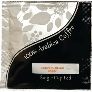 American Coffee Services 15573 Morning Blend Decaf 1 Cup Coffee Pod - pack of 200