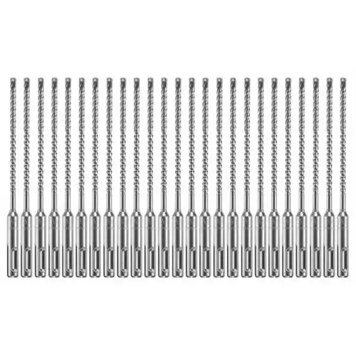 3/16x4x6-1/2 Inch Xtreme Carbide Rotary Hammer Drill Bits - pack of 25 3/16x4x6-1/2 Inch Xtreme Carbide Rotary Hammer Drill Bits - pack of 25