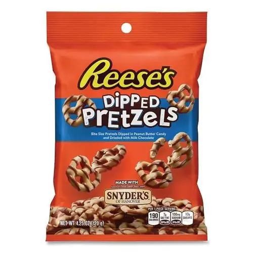 Dipped Pretzels, 4.25 Oz Bag - pack of 4 Dipped Pretzels, 4.25 Oz Bag - pack of 4