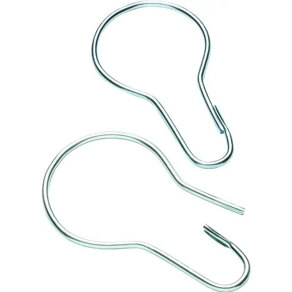 GENERIC PRIVATE BRAND Chrome Shower Curtain Rings 24pk - pack of 24 822875 GENERIC PRIVATE BRAND Chrome Shower Curtain Rings 24pk - pack of 24 822875