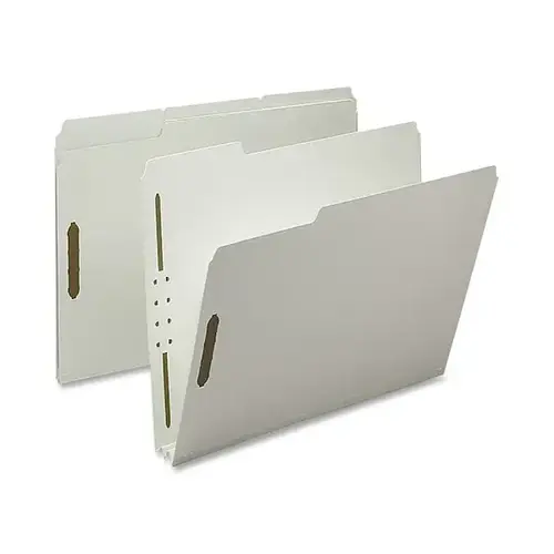 1/3 Tab Letter Folder 8.5x11" 2" Expansion Gray/Green - pack of 25 1/3 Tab Letter Folder 8.5x11" 2" Expansion Gray/Green - pack of 25