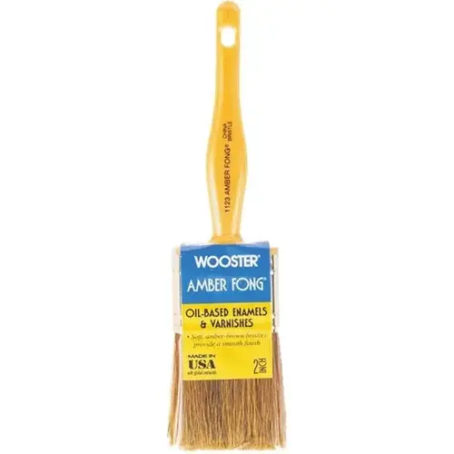 1123 2" Amber Fong Brown China Bristle Brush - pack of 12 1123 2" Amber Fong Brown China Bristle Brush - pack of 12