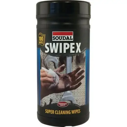 Sealant And Adhesive Wipes Tub Of 100 Wipes - pack of 2 Sealant And Adhesive Wipes Tub Of 100 Wipes - pack of 2