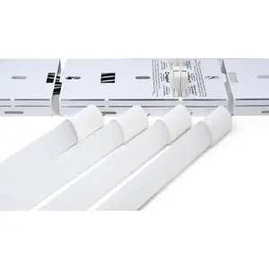 Toggled FC8TO4-D416-65321-4 64w 4ft Dimmable Linear Led Tube Lght Retrofit 8ft-4ft Kit 65k - pack of 4