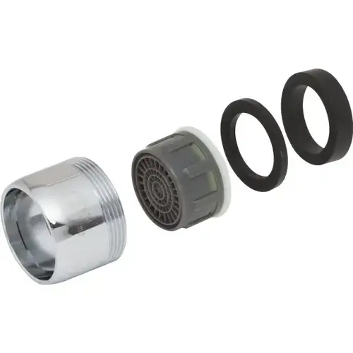 Dual Thread Aerator 0.5 Gpm - pack of 6 Dual Thread Aerator 0.5 Gpm - pack of 6