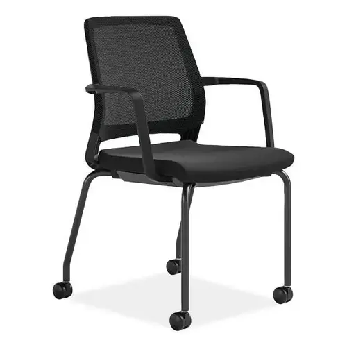 Medina Guest Chair, 18" Seat Height, Black - pack of 2 Medina Guest Chair, 18" Seat Height, Black - pack of 2