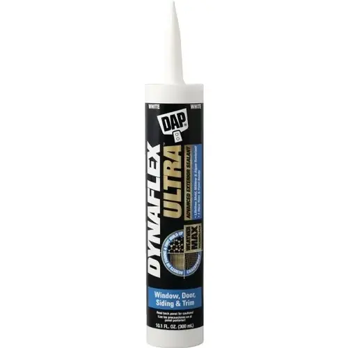 Dynaflex Ultra 10 Oz White Advanced Exterior Sealant - pack of 12 Dynaflex Ultra 10 Oz White Advanced Exterior Sealant - pack of 12