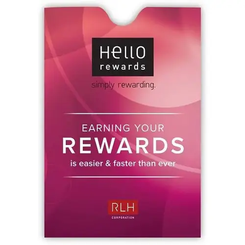 Red Lion Hotels Rewards Key Envelope Holder - pack of 500 Red Lion Hotels Rewards Key Envelope Holder - pack of 500