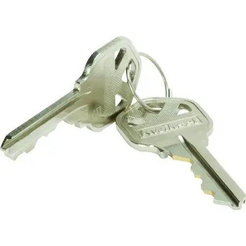 Kw1 Random Cut Keys , Nickel-Plated Brass - pack of 25 Kw1 Random Cut Keys , Nickel-Plated Brass - pack of 25
