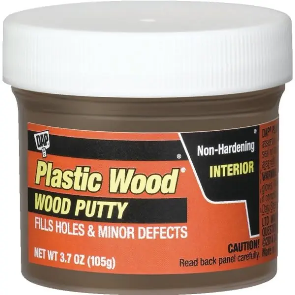 DAP 3.7 Oz Dark Walnut Plastic Wood Putty - pack of 6 21255 DAP 3.7 Oz Dark Walnut Plastic Wood Putty - pack of 6 21255