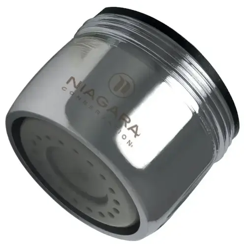 1.0 GPM Dual-Thread Needle-Spray Faucet Aerator In Chrome (120-Pk) - pack of 120 1.0 GPM Dual-Thread Needle-Spray Faucet Aerator In Chrome (120-Pk) - pack of 120