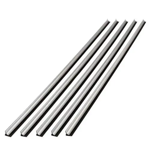 47" Vinyl Inside Corner Trim, Brushed Aluminum - pack of 5 47" Vinyl Inside Corner Trim, Brushed Aluminum - pack of 5