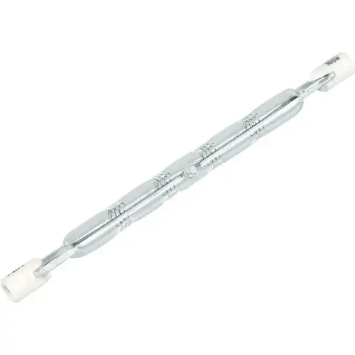 Halogen Bulb, 500 Watt, T3, Double-Ended Base, Clear, Rs - pack of 2 Halogen Bulb, 500 Watt, T3, Double-Ended Base, Clear, Rs - pack of 2