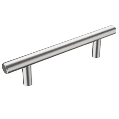 3.75 In. Center-To-Center 7 In. Length T-Bar Brushed Nickel Drawer Pull - pack of 10 3.75 In. Center-To-Center 7 In. Length T-Bar Brushed Nickel Drawer Pull - pack of 10