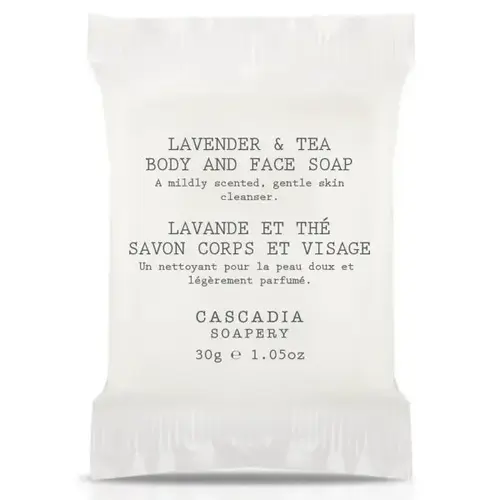 30g Lavendar And Tea Bar Soap - pack of 300 30g Lavendar And Tea Bar Soap - pack of 300