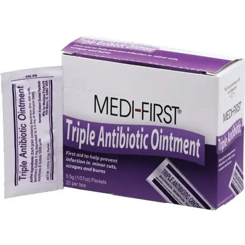 Triple Antibiotic Ointment - pack of 25 Triple Antibiotic Ointment - pack of 25